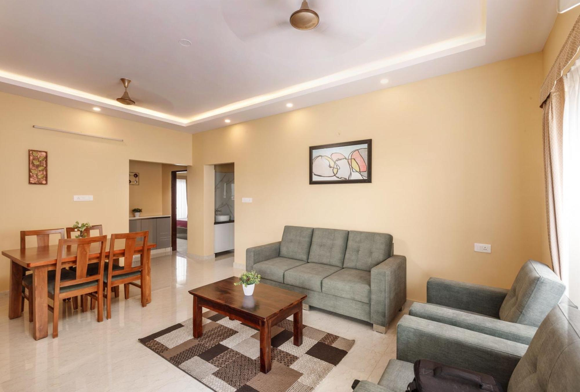 Classic Heights Serviced Apartments, Near Iim Bangalore, Kültér fotó
